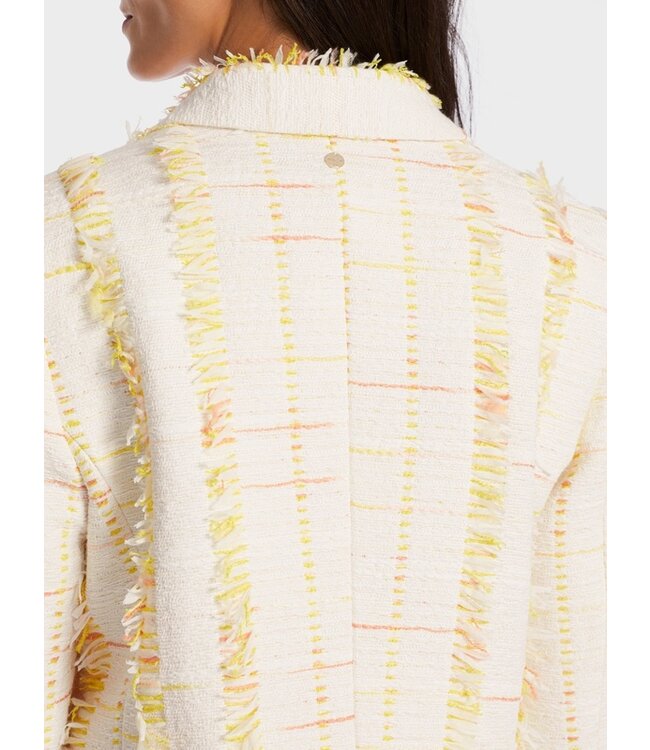 MARC CAIN Short Blazer with Quilted Edges