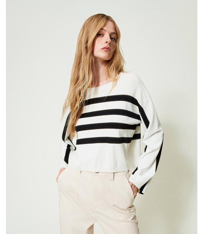 TWINSET Regular striped jumper