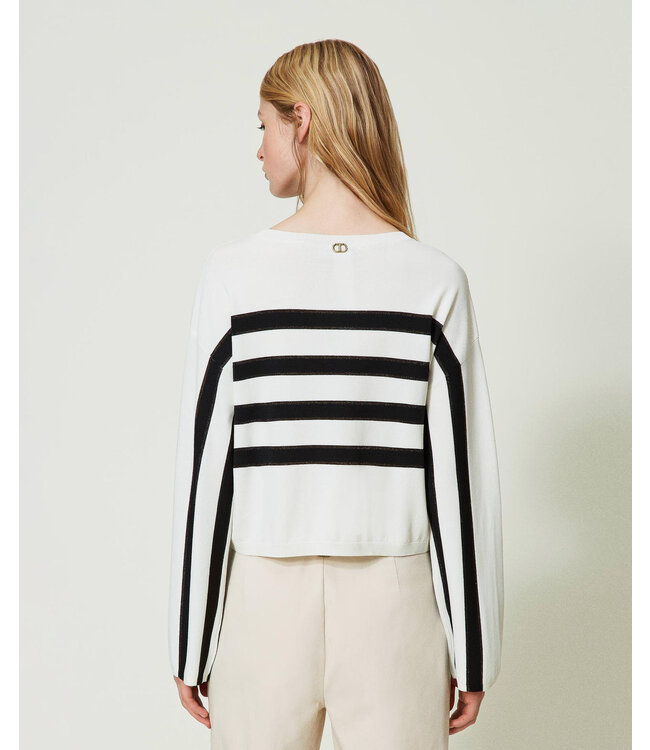 TWINSET Regular striped jumper