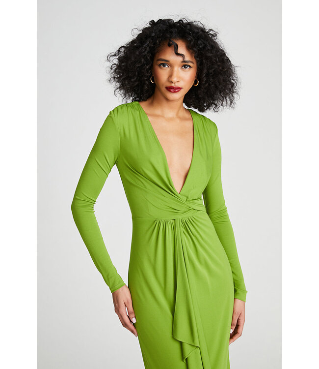 Halston Robe Yolanda en jersey