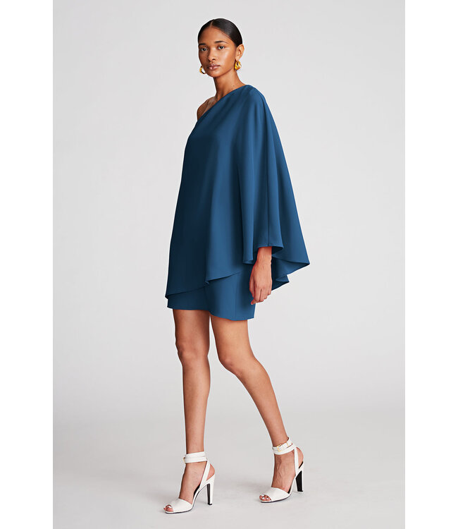 Halston Melina Dress in Stretch Crepe