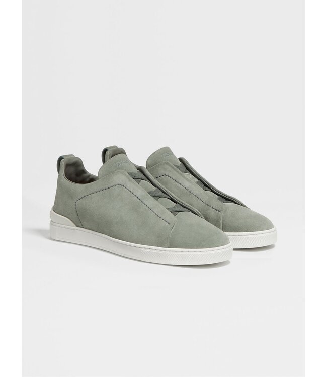 ZEGNA SNEAKERS TRIPLE STITCH™ EN DAIM