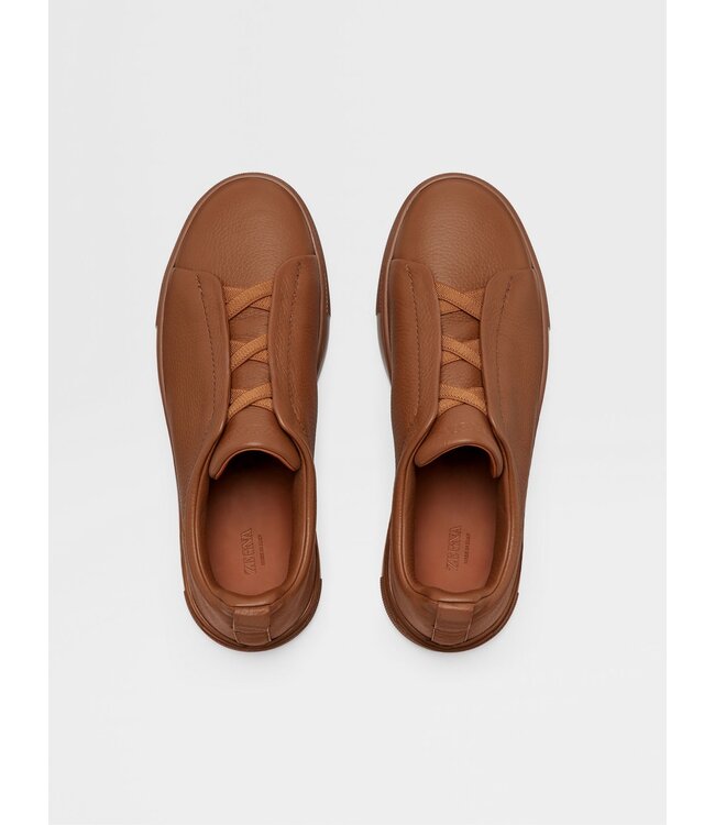 ZEGNA SNEAKERS TRIPLE STITCH™ EN PEAU DE DAIM