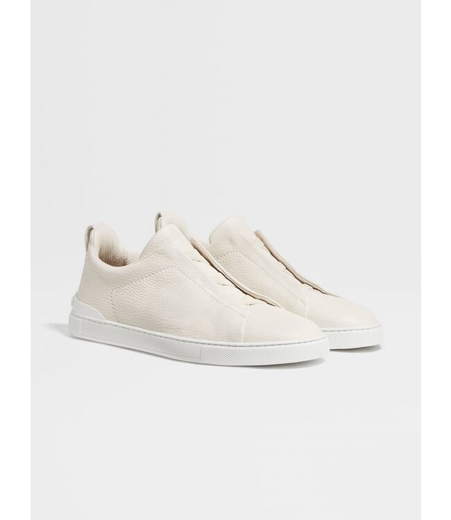 ZEGNA DEERSKIN TRIPLE STITCH™ SNEAKERS