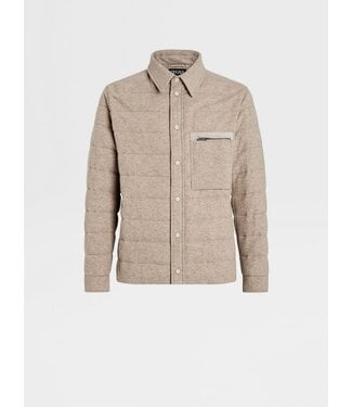 ZEGNA OASI CASHMERE ELEMENTS SHIRT JACKET