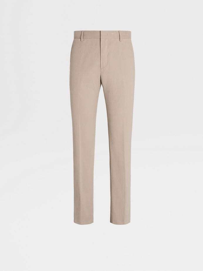 WINTER CHINO COTTON BLEND PANTS