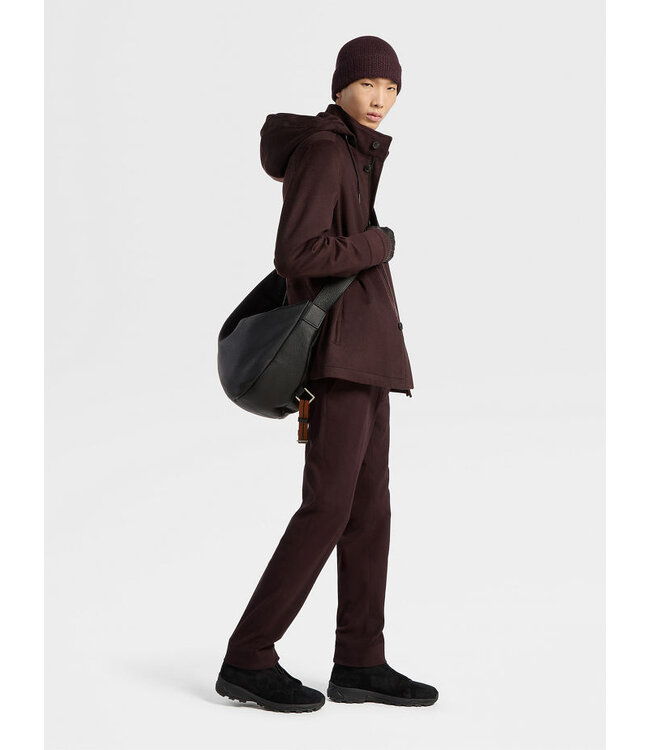ZEGNA WINTER CHINO COTTON BLEND PANTS