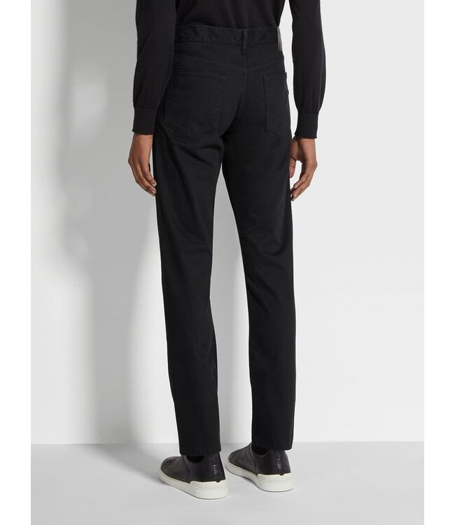 ZEGNA STRETCH COTTON ROCCIA JEANS