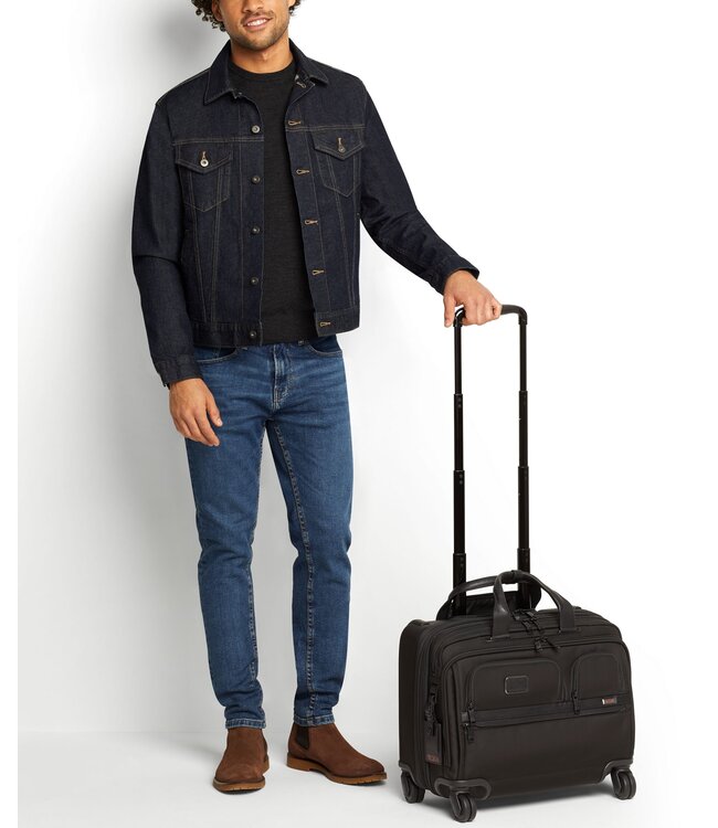 TUMI Deluxe 4 Wheeled Laptop Case Brief