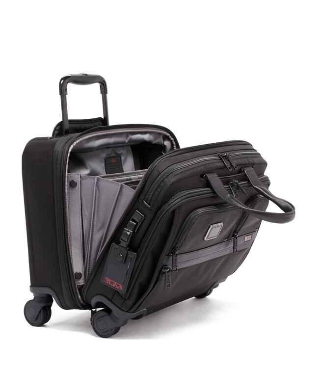 TUMI Deluxe 4 Wheeled Laptop Case Brief