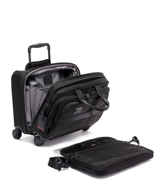 TUMI Deluxe 4 Wheeled Laptop Case Brief