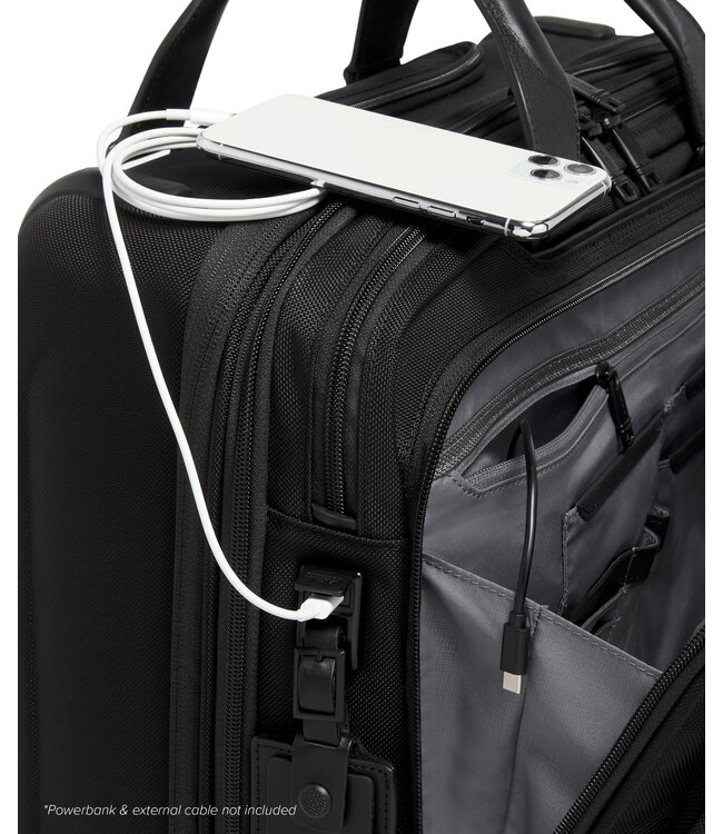 TUMI Deluxe 4 Wheeled Laptop Case Brief