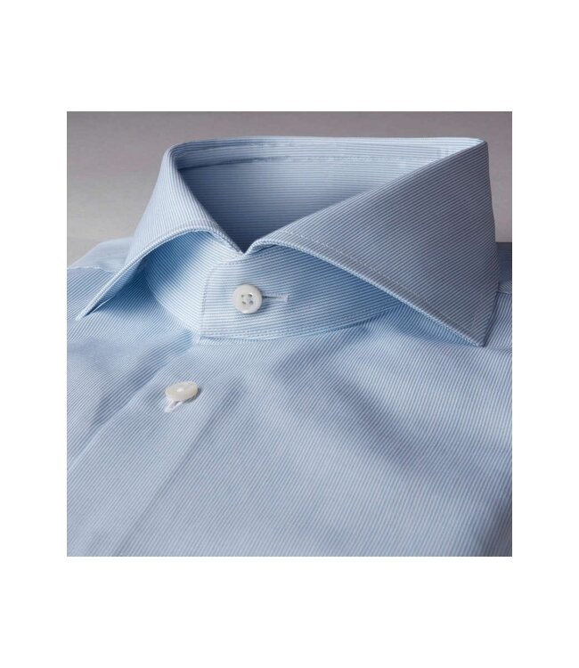 STENSTROMS Chemise rayée bleue