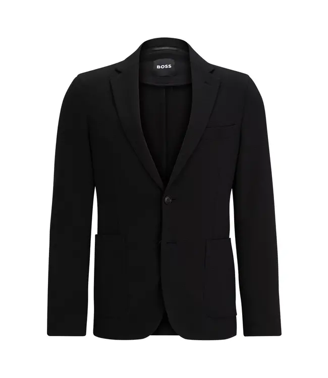 BOSS SLIM-FIT JACKET IN PERFORMANCE-STRETCH MATERIAL