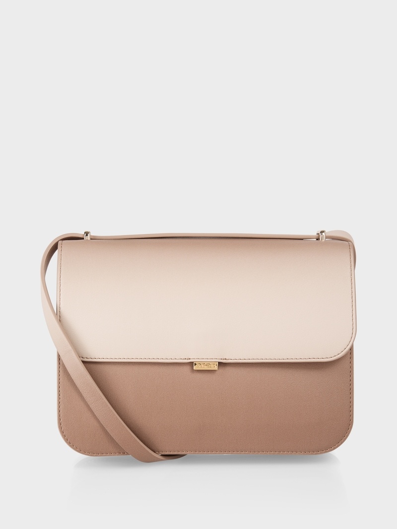 Shoulder bag with colour gradient
