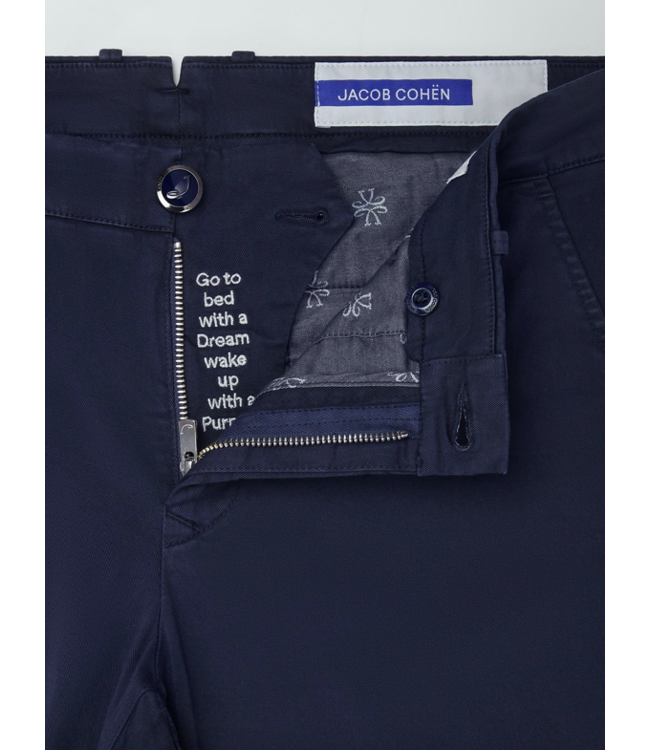 Jacob Cohen PANTALON CHINO BOBBY SLIM-FIT EN GABARDINE COTON