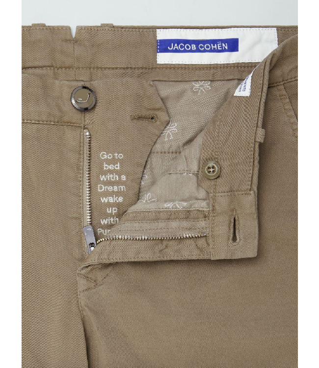 Jacob Cohen PANTALON CHINO BOBBY SLIM-FIT EN GABARDINE COTON