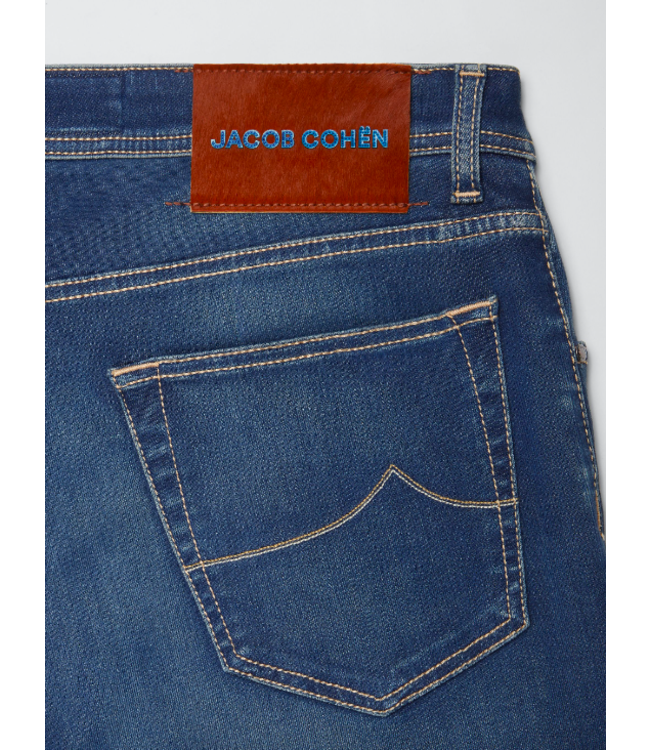 Jacob Cohen NICK SUPER-STRETCH MEDIUM BLUE JEANS