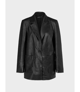 MARC CAIN Blazer en cuir souple