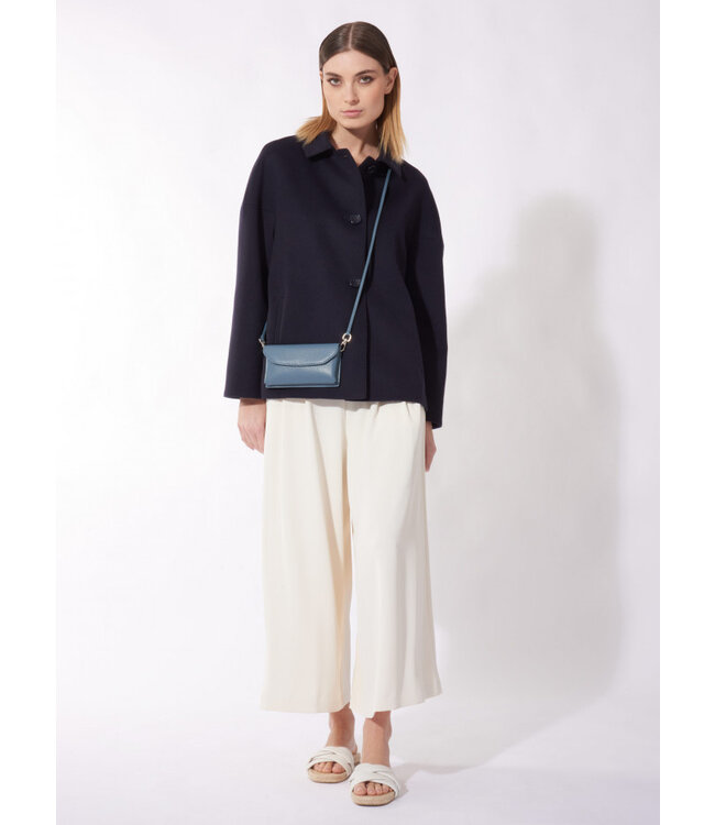 CINZIA ROCCA CROSSBODY PHONE BAG IN GENUINE LEATHER