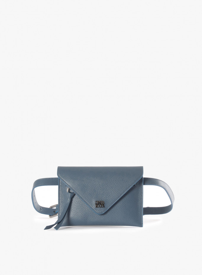 BELT BAG IN GENUINE LEATHER