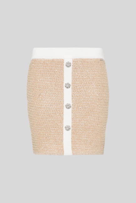 BOUCLE KNIT SKIRT