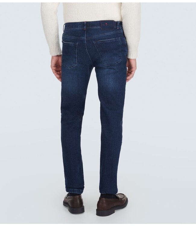 Kiton Straight blue jeans