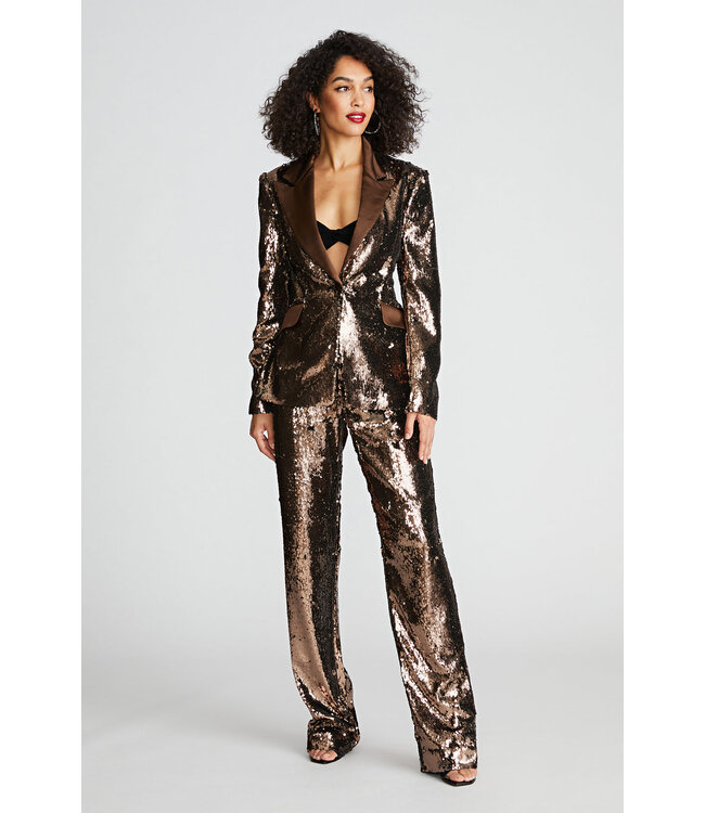 Halston Americana Sequin Jacket