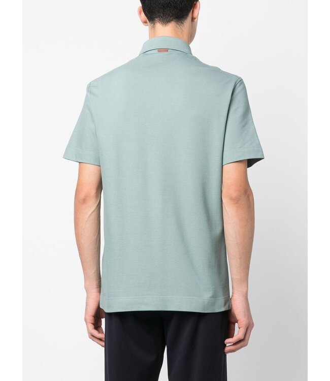 ZEGNA SHORT SLEEVE POLO