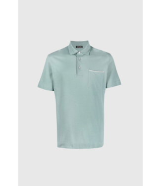 ZEGNA SHORT SLEEVE POLO