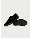 CANALI VELVET SLIP-ON WITH BLACK LEATHER DETAILS