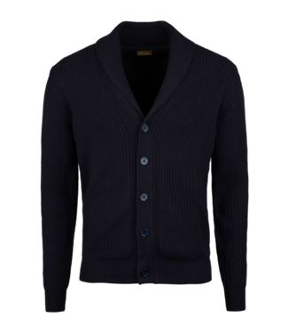 STENSTROMS Cardigan texturé bleu STENSTROMS Cardigan texturé bleu