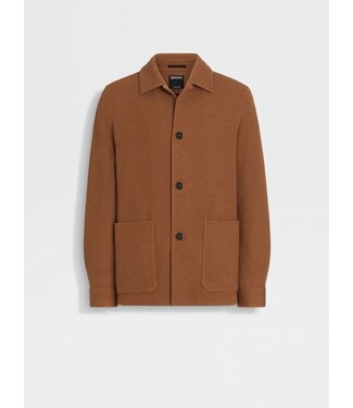 ZEGNA Jerseywear Cashmere Blend Alpe Chore Jacket