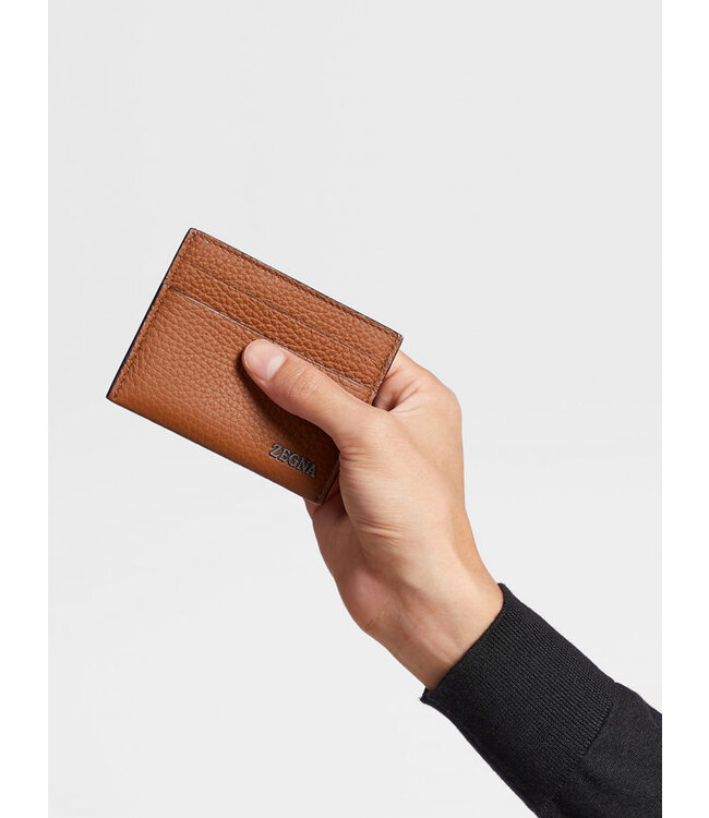 ZEGNA Deerskin Card Case