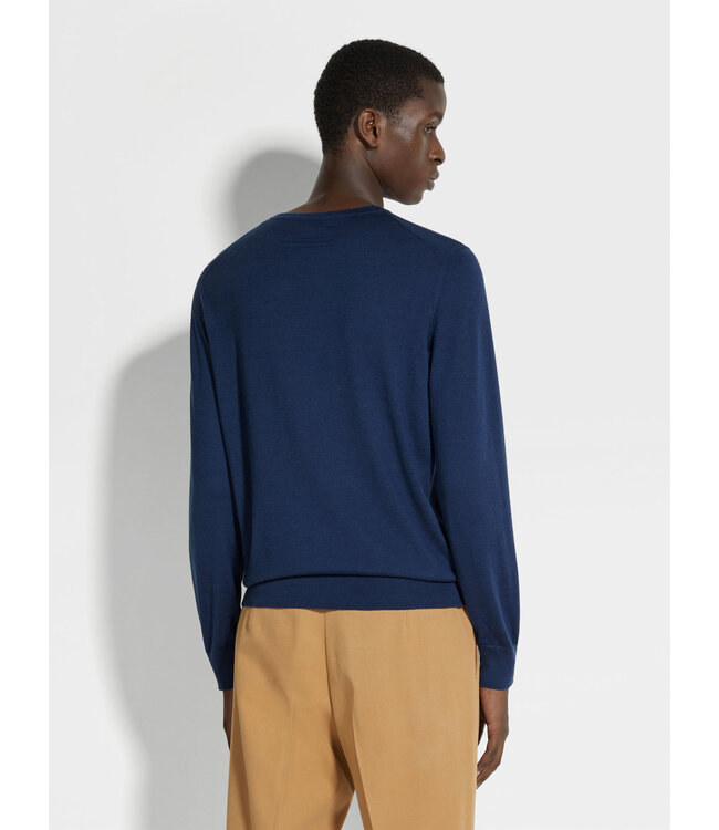 ZEGNA COL RAS DU COU CASHSETA