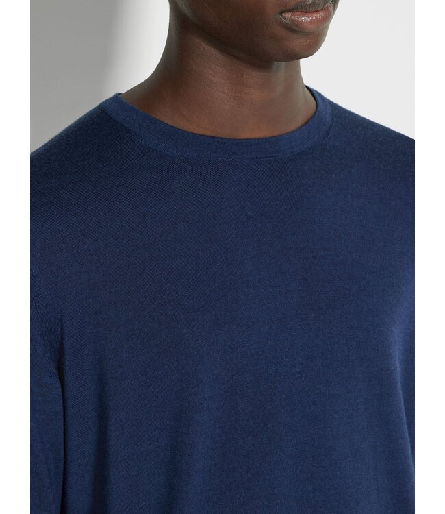 ZEGNA COL RAS DU COU CASHSETA