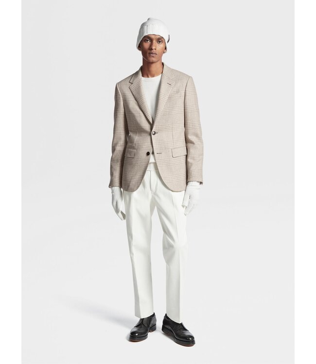 ZEGNA Veste en laine et cachemire
