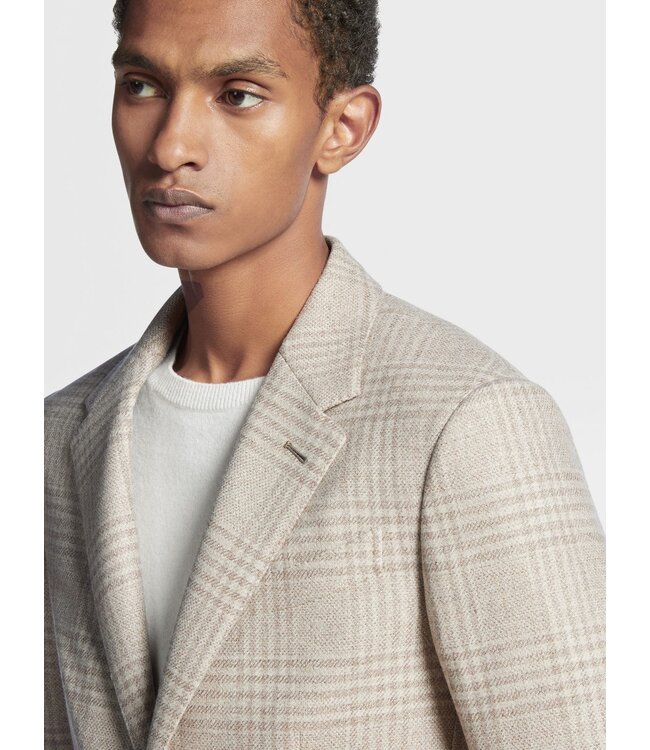 ZEGNA Veste en laine et cachemire