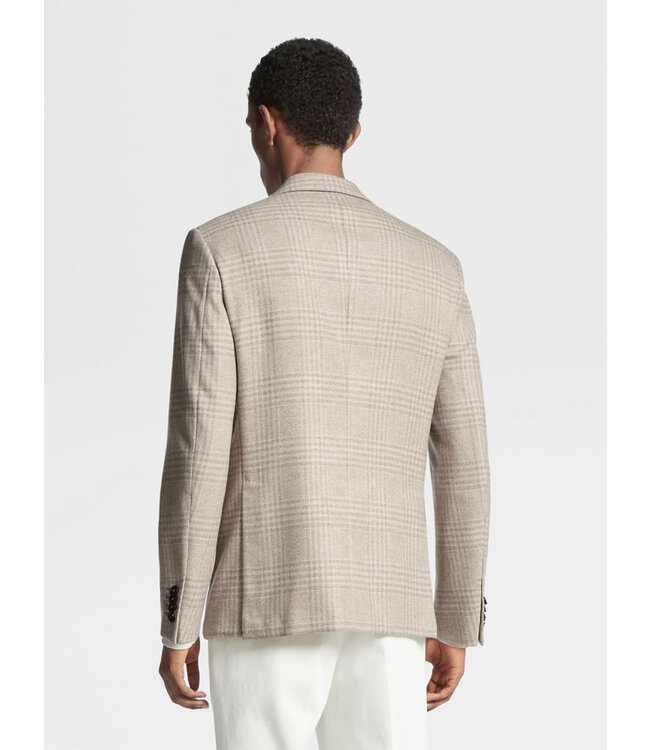ZEGNA Veste en laine et cachemire