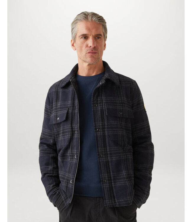 BELSTAFF SWEAT-SHIRT EN COTON MOLLETONNÉ