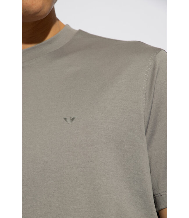 EMPORIO ARMANI T-SHIRT GRIS AVEC LOGO