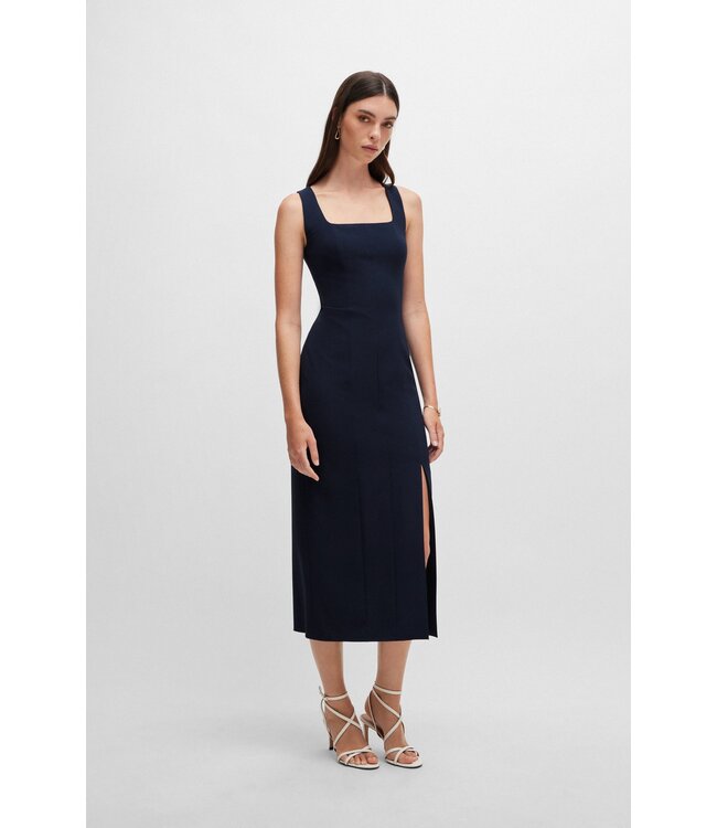 BOSS Business Dress With Seaming Details