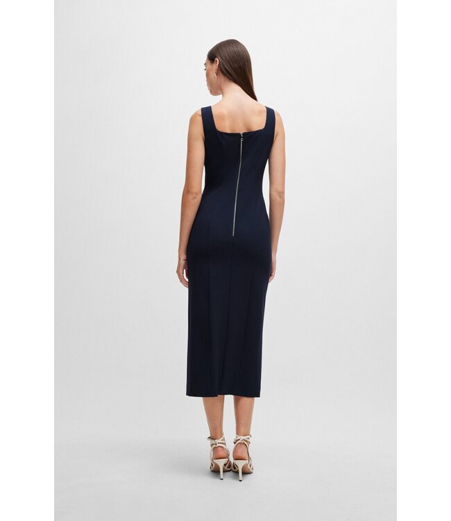 BOSS Robe d'affaires avec coutures