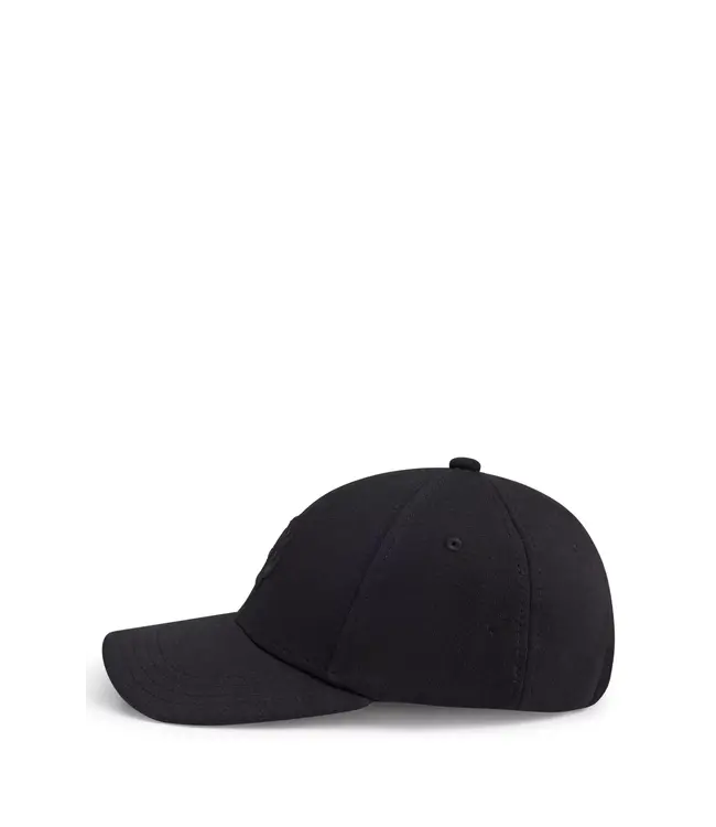 BOSS Casquette noire avec double monogramme brodé