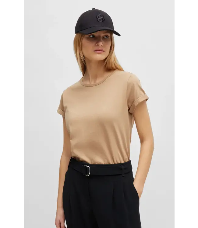 BOSS Casquette noire avec double monogramme brodé