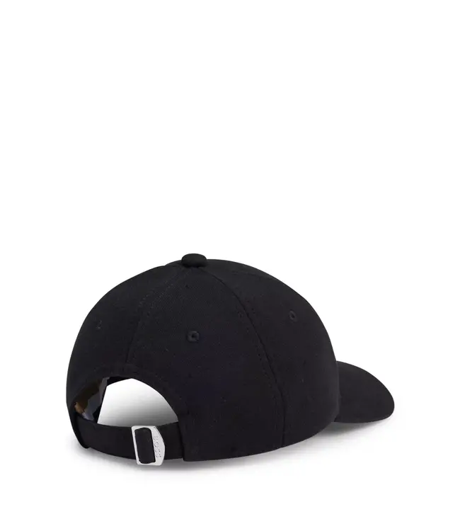 BOSS Casquette noire avec double monogramme brodé