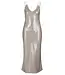 BOSS Evening Dress in Liquid-Soft Fabric with Layered Neckline