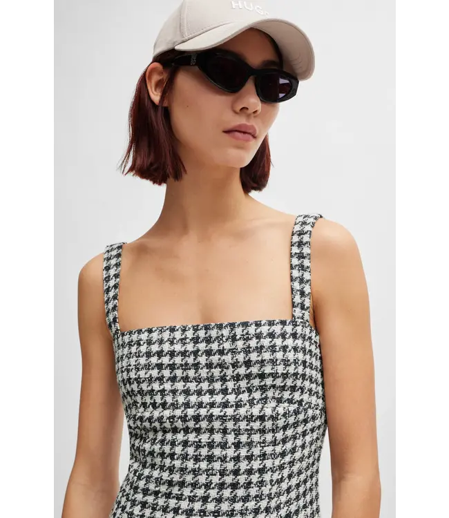 BOSS Mini robe à motif pied-de-biche