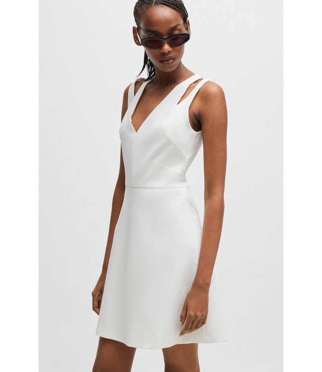 BOSS ROBE SANS MANCHES À ENCOLURE EN V