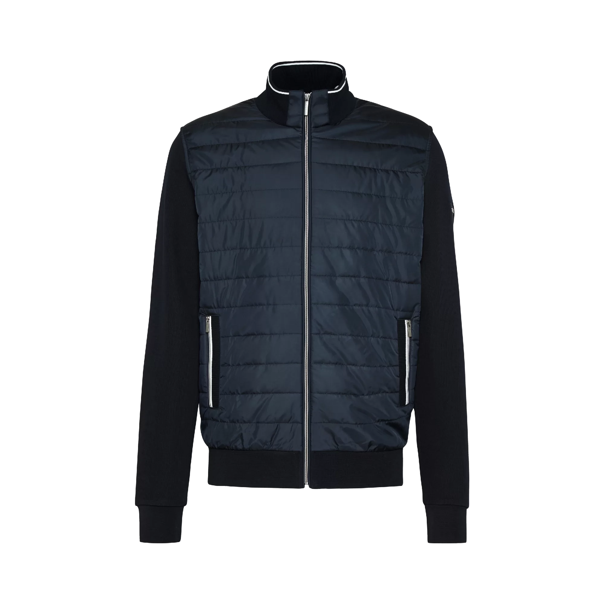QUILTED MIX MEDIA JACKET